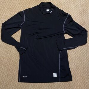 Nike Pro Core Long-Sleeve Mock Tight shirt xl